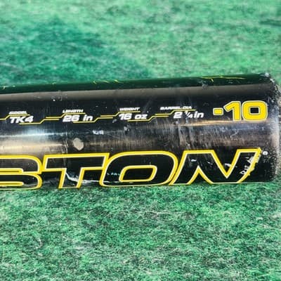 Easton TK4 Baseball Bat 26 In 16 Oz 2 1/4in Aluminum Black Youth Tee Ball - Thumbnail 8