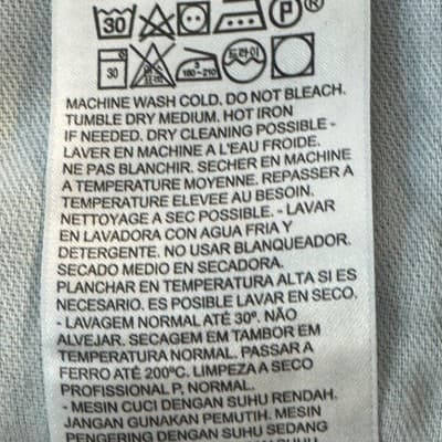 Levis 550 Jeans Mens 38x38 (38x37) Blue Relaxed Fit Tapered Leg Denim Medium - Thumbnail 6