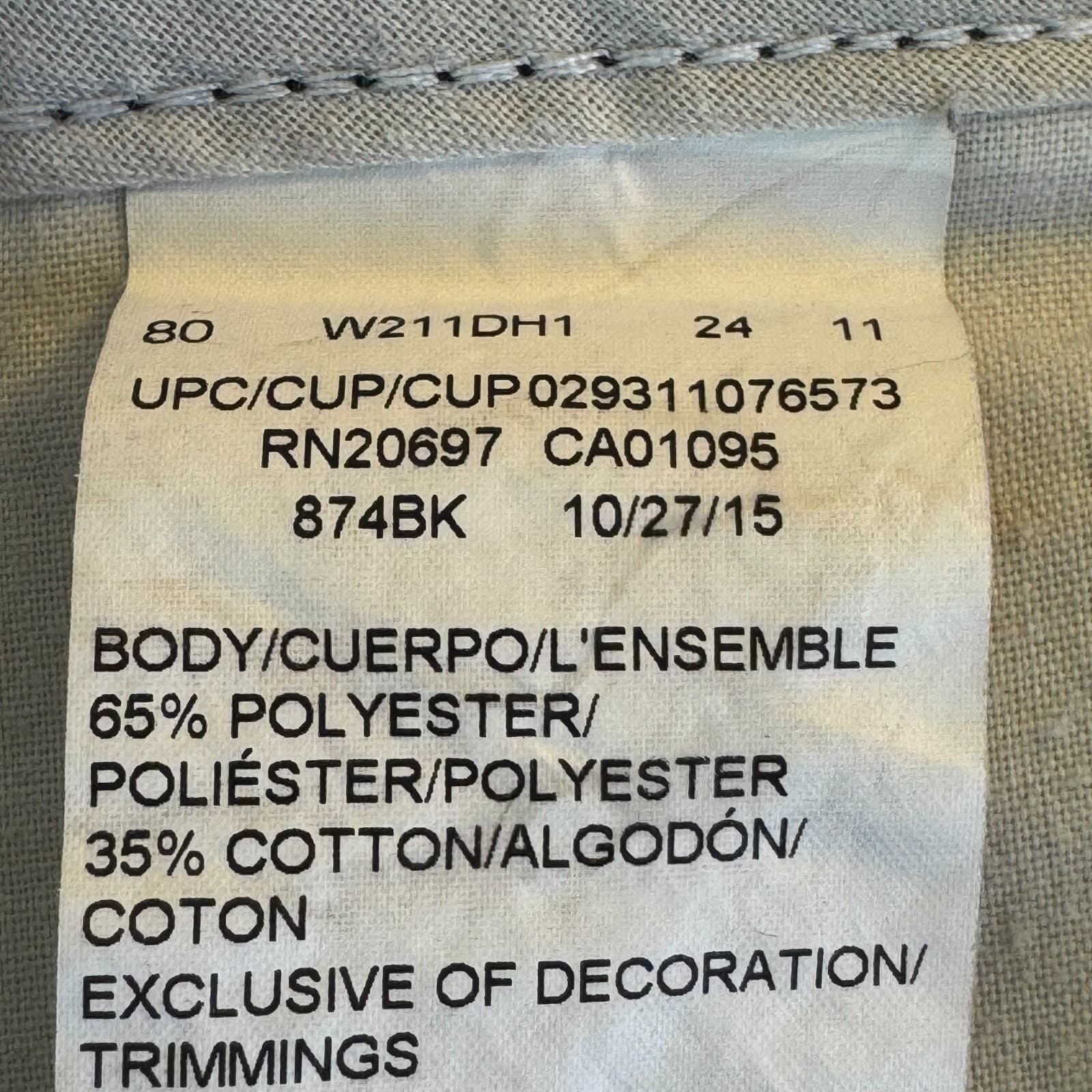 Dickies 874 Men’s Work Pants 44x30 Black Original Fit High Rise Utility Workwear - Thumbnail 12