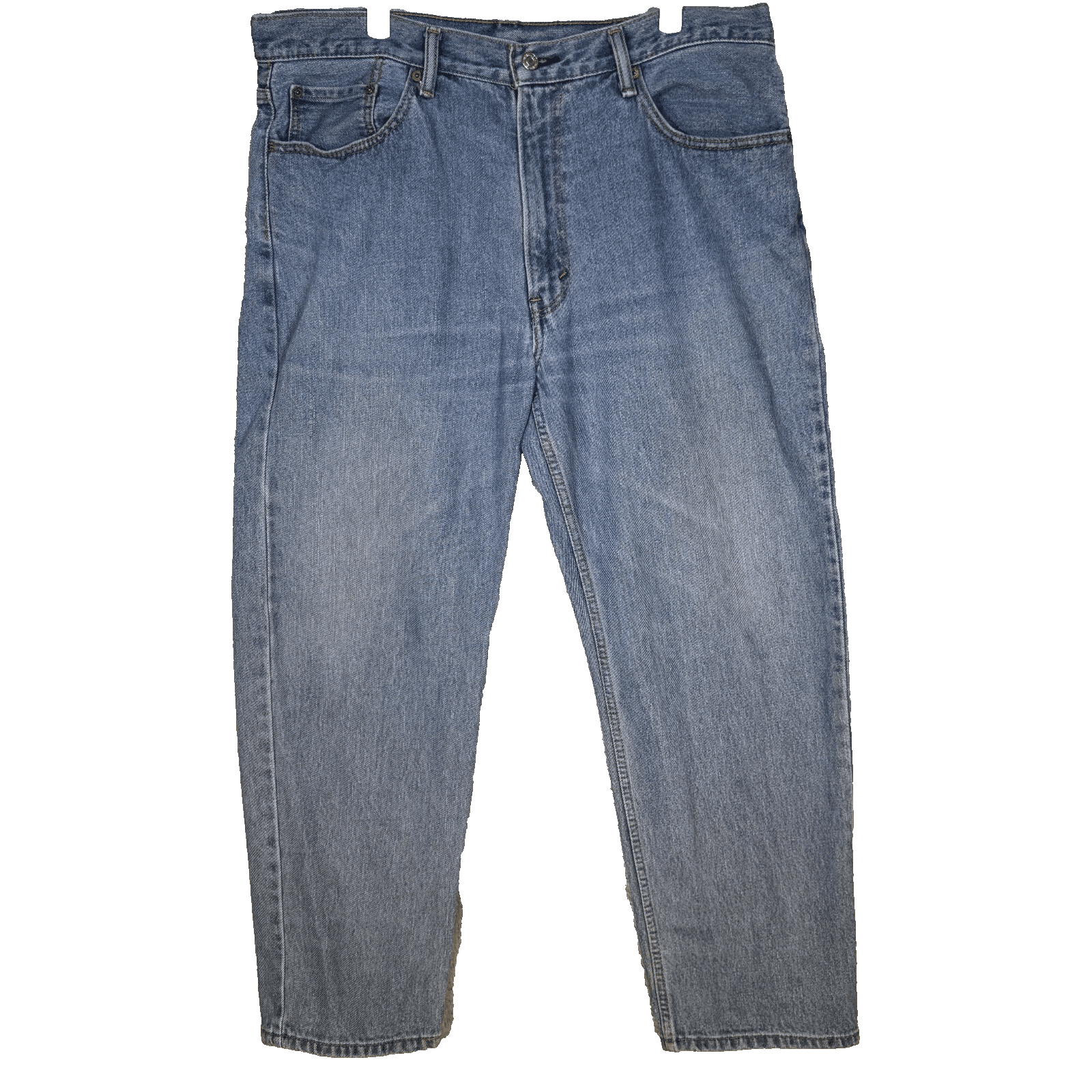 Levi’s 550 Men’s Jeans 38x30 Blue Denim Relaxed Fit Tapered Leg Zip Fly - Image 1