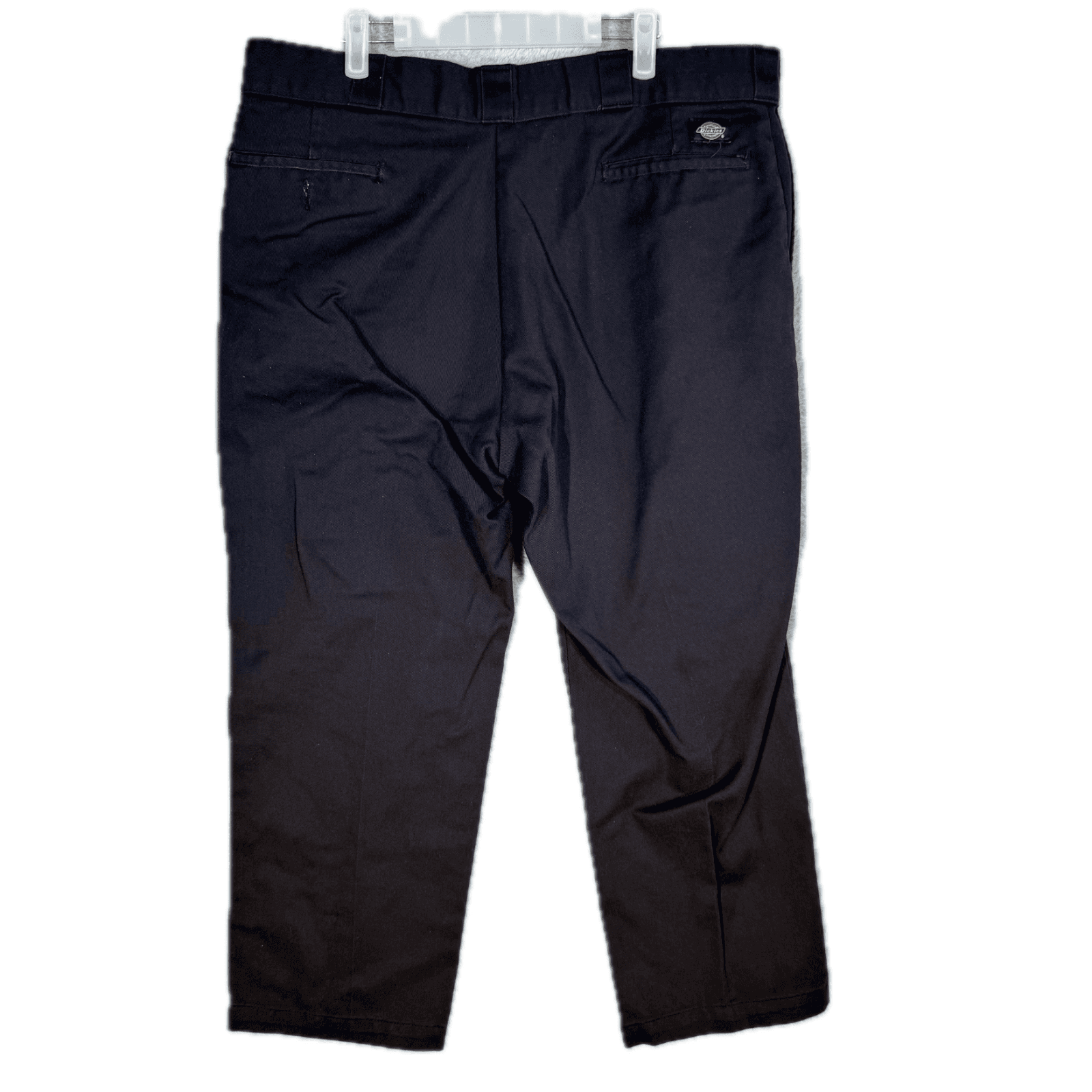 Dickies Men's 874 Original Flex Pants 40 x 30 Black Polyester High-Rise Workwear - Thumbnail 2