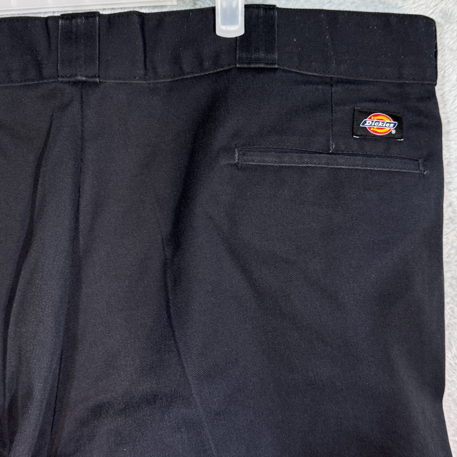 Dickies 874 Men’s Work Pants 44x30 Black Original Fit High Rise Utility Workwear - Thumbnail 7