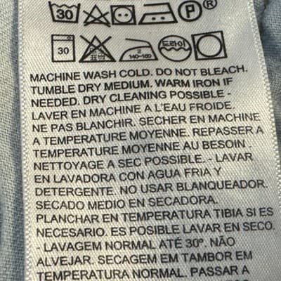 Levis 511 Jeans Mens 30x29 (30x30) Light Wash Blue Slim Skinny Stretch Denim - Thumbnail 7