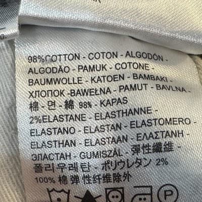 Levis 510 Jeans Mens 30x30 (30x32) Black Skinny Stretch Denim Pants Mid Rise - Thumbnail 5