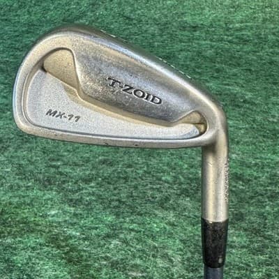 Mizuno T-Zoid MX-11 CT 5 Iron Mens RH Exsar Blue Regular Graphite Silver Club - Image 1