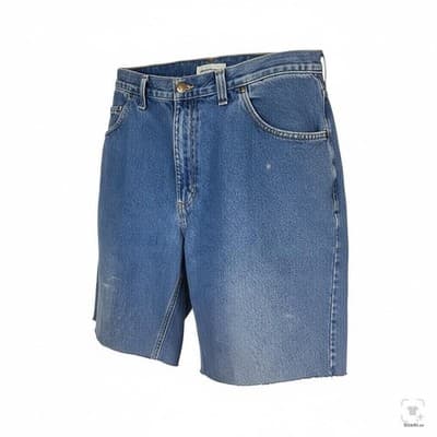 Carhartt Shorts Mens 38 Blue Bermuda Relaxed Fit 7 Inseam Denim Cutoff 5-Pocket - Thumbnail 2
