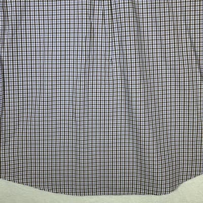Peter Millar Shirt Mens 2XL Purple Brown Check Plaid Button Down Short Sleeve - Thumbnail 12