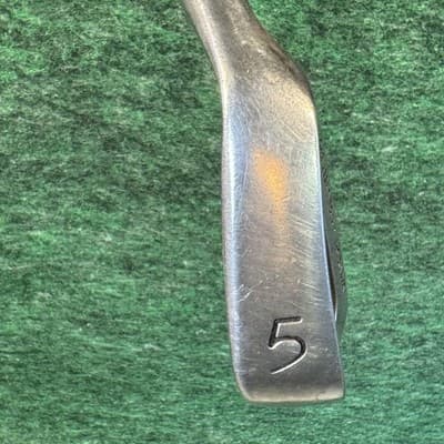Vintage Bobby Clampett Pro Trajectory Original 5 Iron Mens RH Steel Silver Club - Thumbnail 3