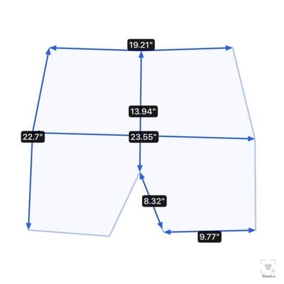 Levi's 569 Shorts Mens 38 Blue Bermuda Cutoff Raw Hem Distressed 5-Pocket - Thumbnail 12