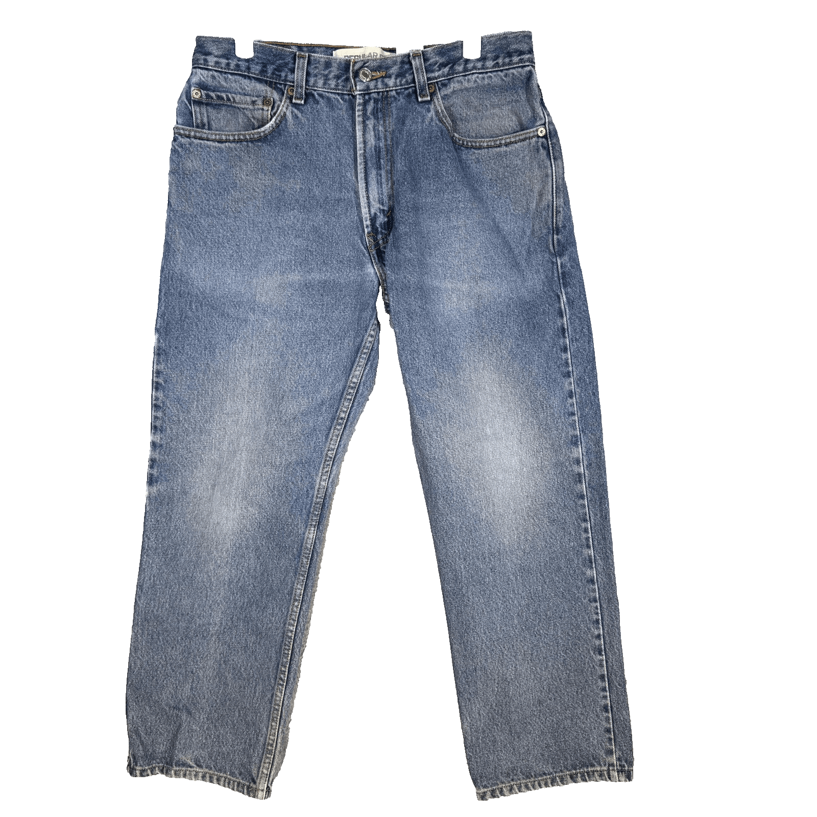 Vintage Levis 505 Jeans Mens 33x30 Blue Medium Wash Straight Leg Denim - Image 1