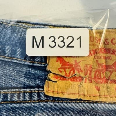 Levi Strauss & Co Denim Jean Shorts Mens 36 Blue Cutoff Cotton Stretch Egypt - Thumbnail 15