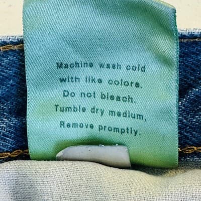 Carhartt Shorts Mens 38 Blue Bermuda Relaxed Fit 7 Inseam Denim Cutoff 5-Pocket - Thumbnail 8