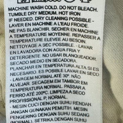 Levi Strauss & Co Denim Jean Shorts Mens 38 Blue Cutoff Raw Hem Cotton Egypt - Thumbnail 9