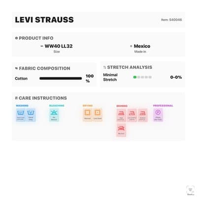 Levi Strauss 505 Mens Denim Cutoff Shorts Frayed Hem W40 L32 Blue Jeans Cotton - Thumbnail 10