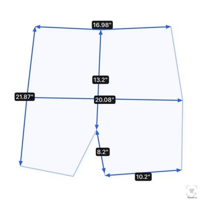 Lucky Brand 121 Heritage Bermuda Shorts Mens 34 Blue Slim Distressed Raw Hem - Thumbnail 13