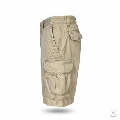Polo By Ralph Lauren Shorts Mens 32 Beige Cargo Cotton Canvas Pockets 11 Inseam - Thumbnail 3