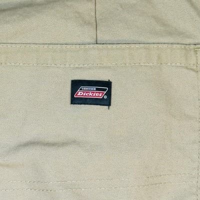 Dickies Shorts Mens Medium 37 Waist Beige Cargo Relaxed Fit 11 Inseam Pockets - Thumbnail 7