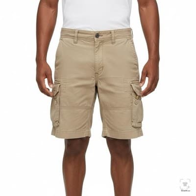 Polo By Ralph Lauren Shorts Mens 32 Beige Cargo Cotton Canvas Pockets 11 Inseam - Thumbnail 4