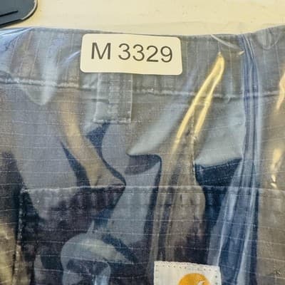 Carhartt Shorts Mens 46 Blue Cargo Canvas Stretch Utility 11 Inseam Pockets - Thumbnail 12