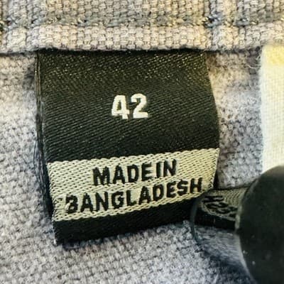 Carhartt Shorts Mens 42 Blue Cargo Relaxed Fit Stretch Canvas 11 Inseam - Thumbnail 9