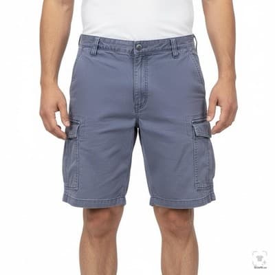 Carhartt Shorts Mens 42 Blue Cargo Relaxed Fit Stretch Canvas 11 Inseam - Thumbnail 4