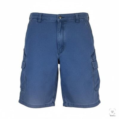 Carhartt Cargo Shorts Mens 46 Blue Relaxed Fit 8 Inseam Canvas Pockets - Image 1