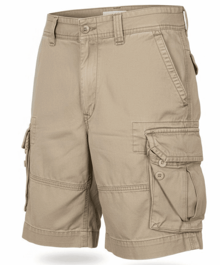 Polo By Ralph Lauren Shorts Mens 32 Beige Cargo Cotton Canvas Pockets 11 Inseam - Thumbnail 2