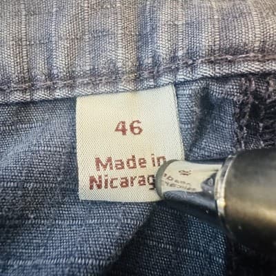 Carhartt Cargo Shorts Mens 46 Blue Relaxed Fit 8 Inseam Canvas Pockets - Thumbnail 11