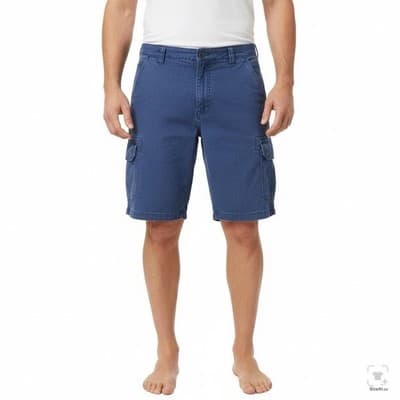 Carhartt Shorts Mens 46 Blue Cargo Relaxed Fit 8 Inseam Canvas Pockets - Thumbnail 4