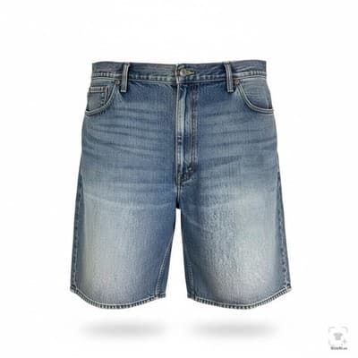 Levis 569 Shorts Mens 50 Blue Bermuda 11 Inseam 5-Pocket Denim Zip Fly - Image 1
