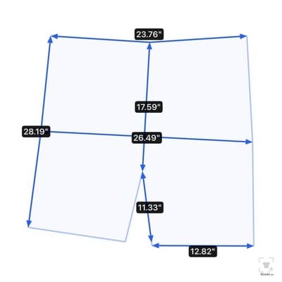 Levis 569 Shorts Mens 50 Blue Bermuda 11 Inseam 5-Pocket Denim Zip Fly - Thumbnail 14