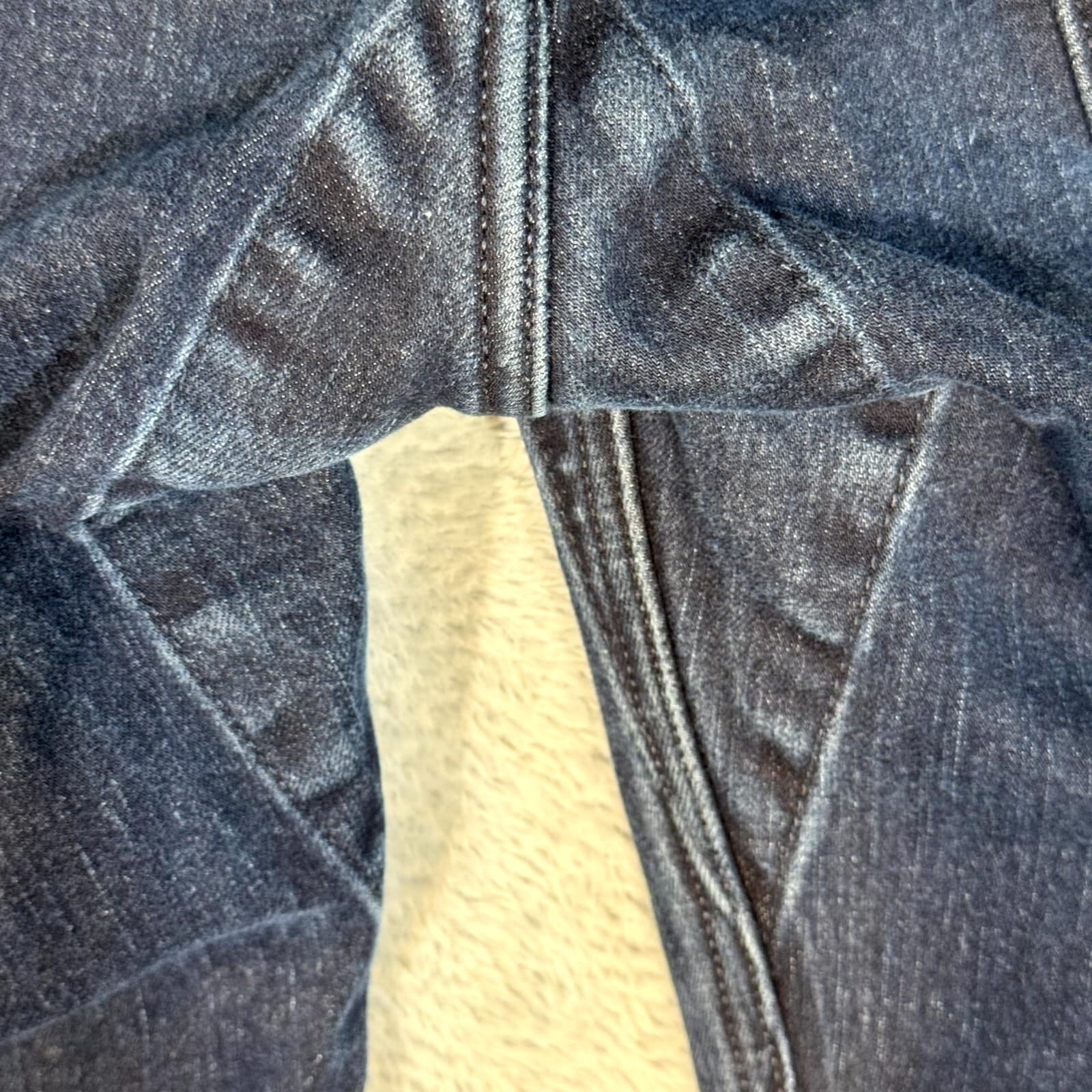 Levi’s 511 Slim Fit Jeans Men 34x32 Dark Wash Stretch Denim Mid Rise Zip Fly - Thumbnail 3