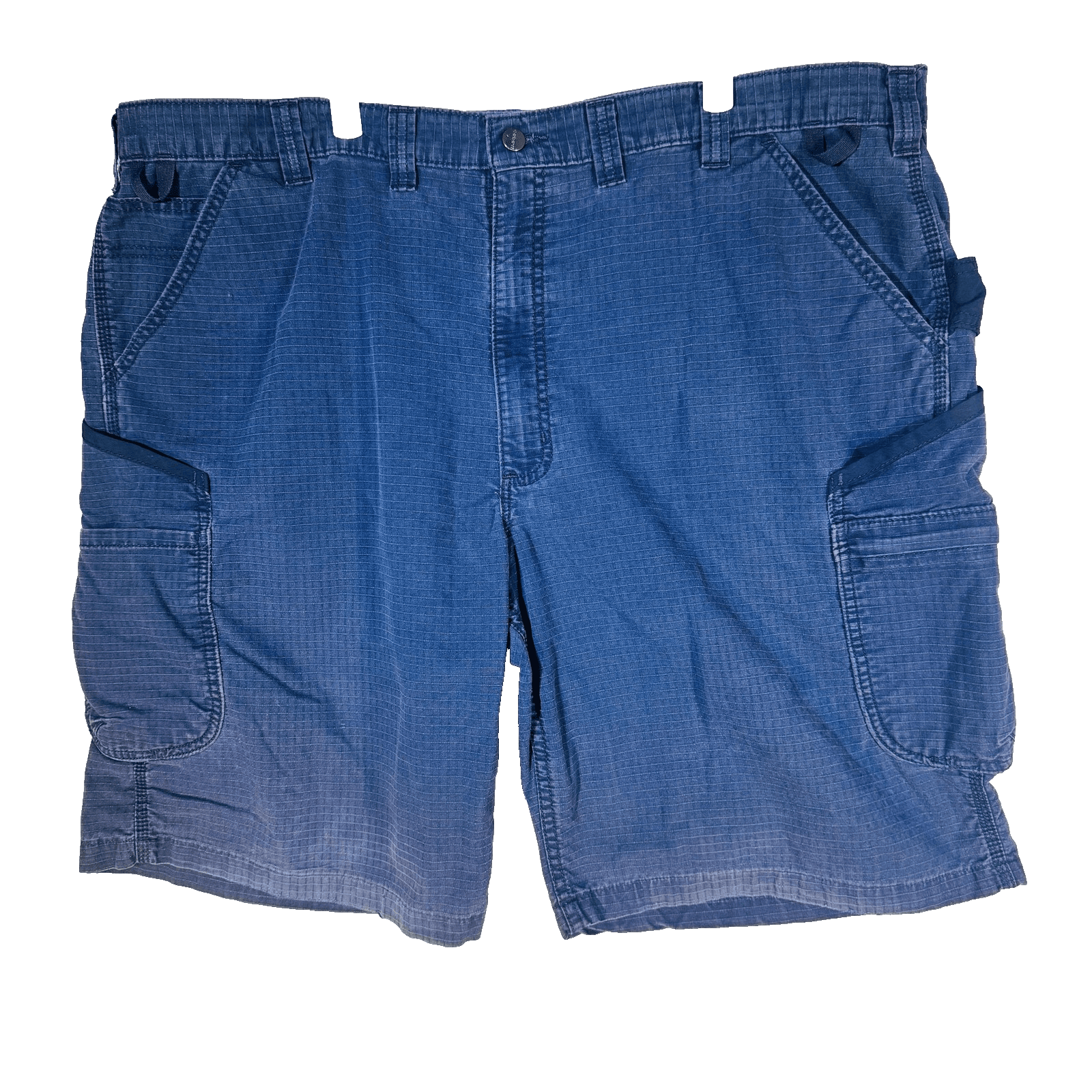 Carhartt Shorts Mens 46 Blue Cargo Canvas Stretch Utility 11 Inseam Pockets - Thumbnail 4
