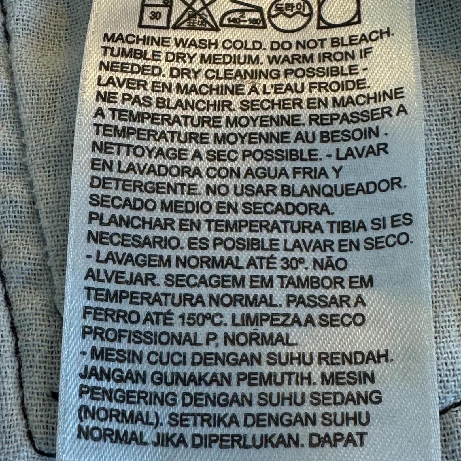 Levi’s 513 Men’s Jeans 36x30 Black Stretch Slim Straight Mid Rise Denim Zip Fly - Thumbnail 6