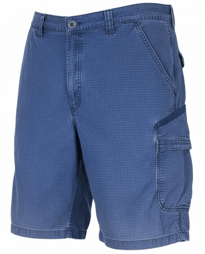 Carhartt Shorts Mens 46 Blue Cargo Relaxed Fit 12 Inseam Distressed Pockets - Thumbnail 2