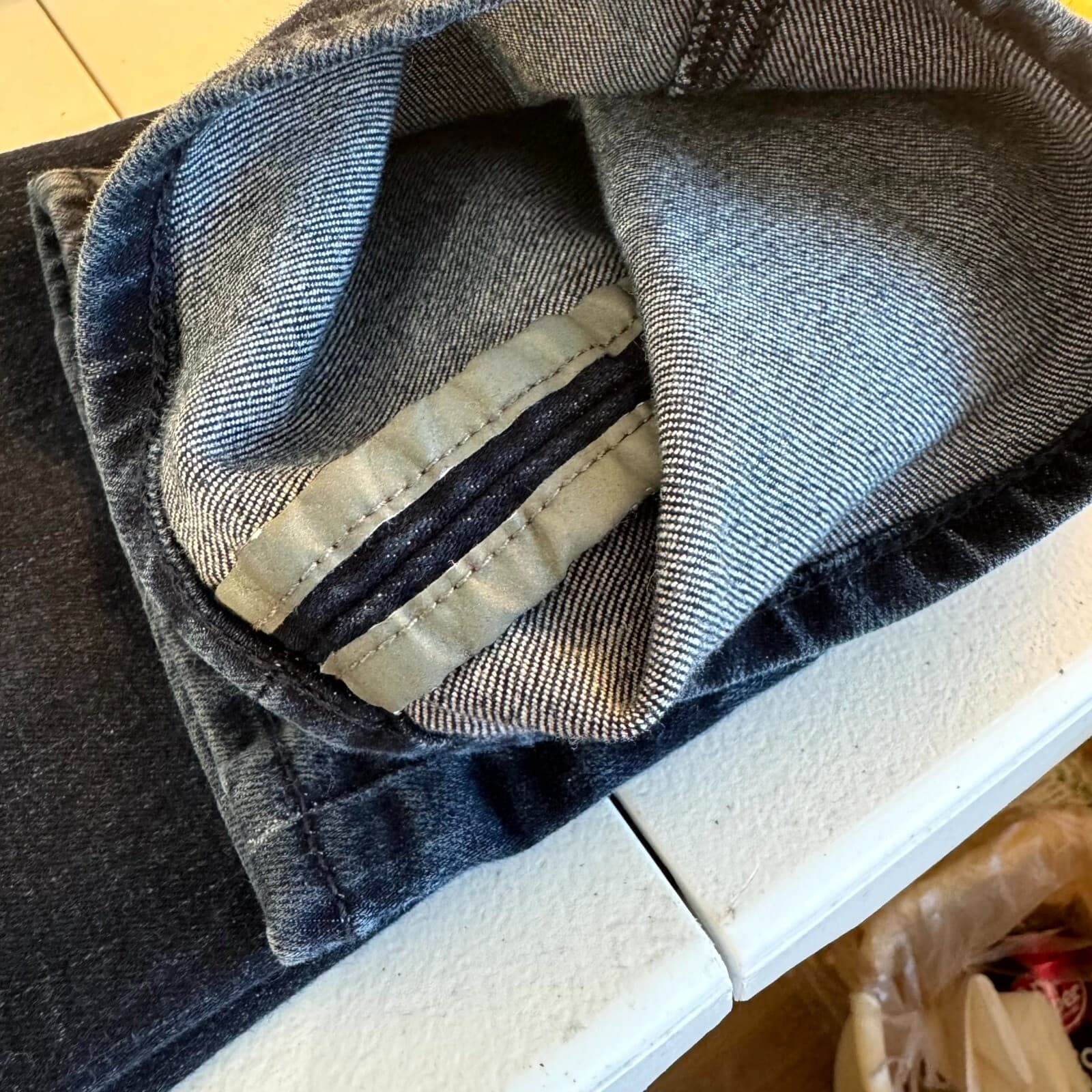 Levi’s 511 Slim Fit Jeans Men 34x32 Dark Wash Stretch Denim Mid Rise Zip Fly - Thumbnail 10