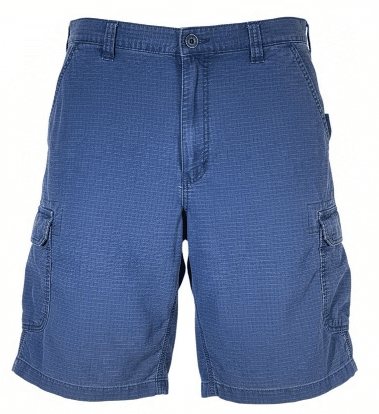 Carhartt Shorts Mens 46 Blue Cargo Canvas Stretch Utility 11 Inseam Pockets - Image 1