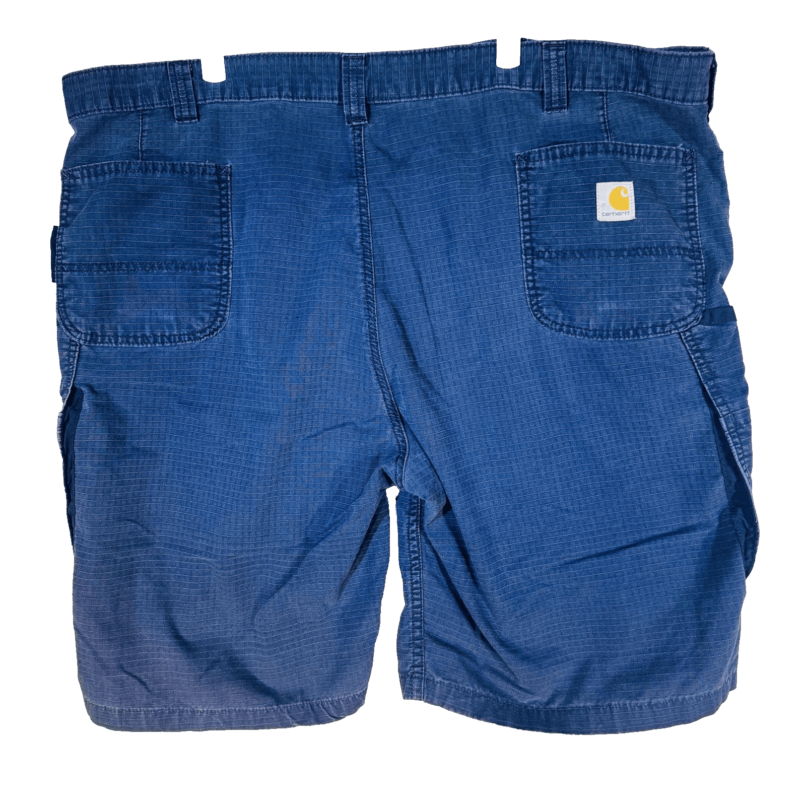 Carhartt Shorts Mens 46 Blue Cargo Canvas Stretch Utility 11 Inseam Pockets - Thumbnail 5