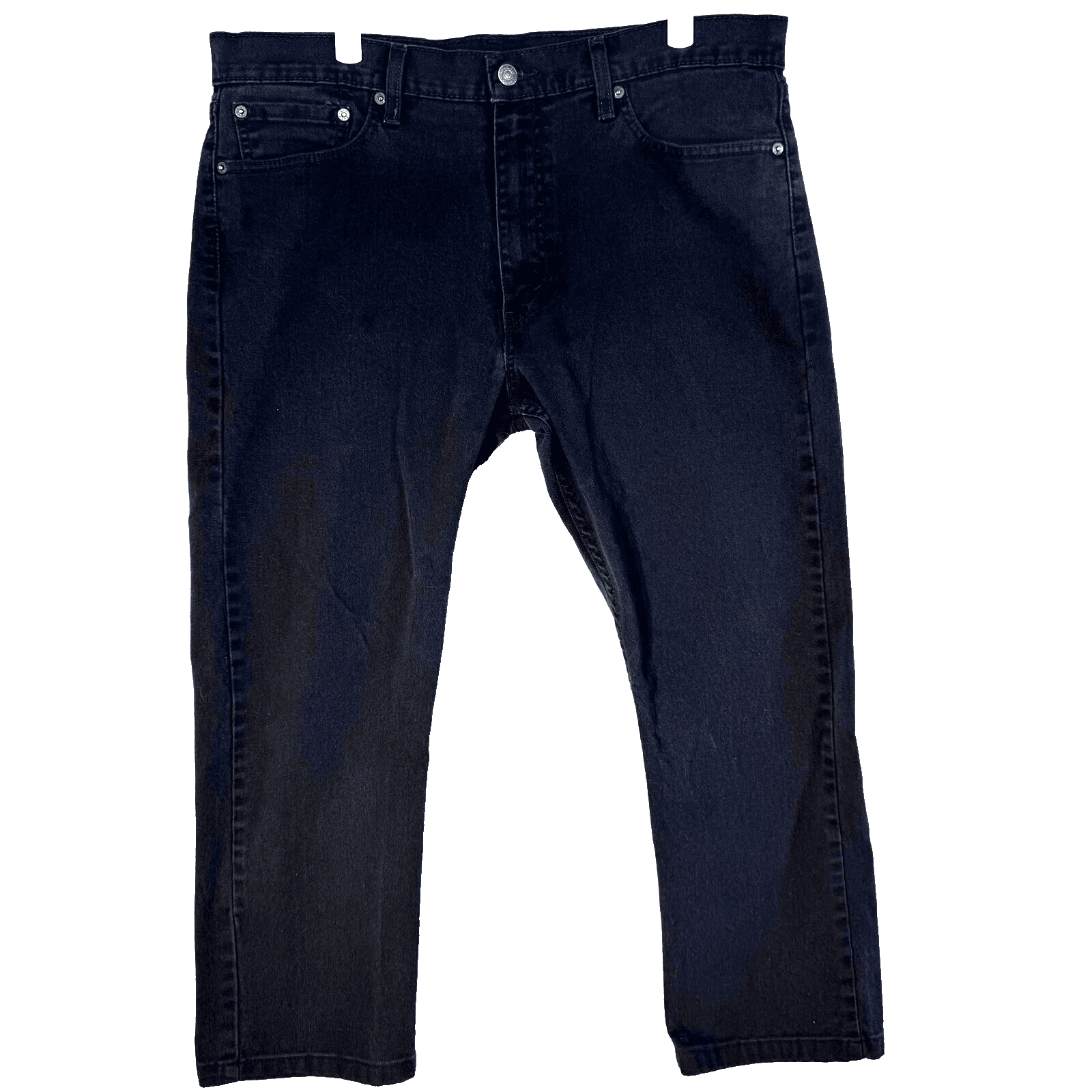 Levi’s 513 Men’s Jeans 36x30 Black Stretch Slim Straight Mid Rise Denim Zip Fly - Image 1