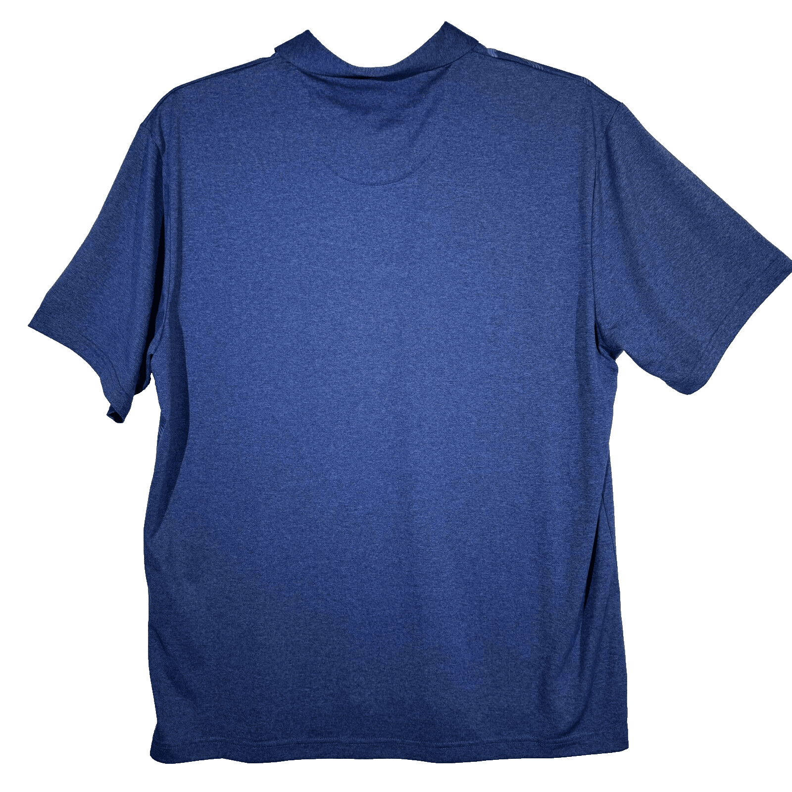 Ben Hogan Men’s Polo Shirt XL Blue Asymmetric Print Golf Performance - Thumbnail 2