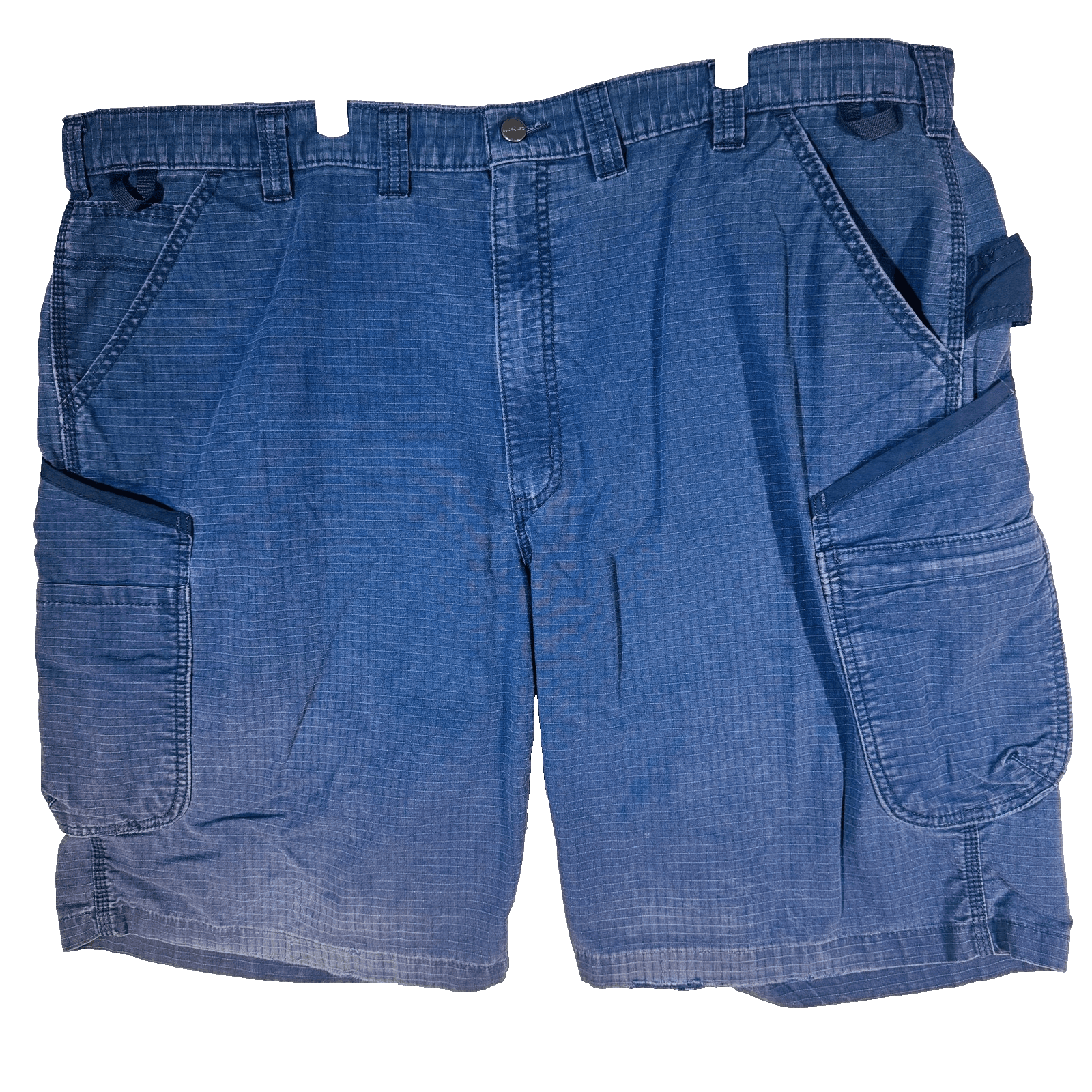 Carhartt Cargo Shorts Mens 46 Blue Relaxed Fit 8 Inseam Canvas Pockets - Thumbnail 5