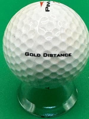 Pinnacle 2 Gold Distance Golf Ball Green Mountain Coffee Roasters Collectible Ra - Thumbnail 5