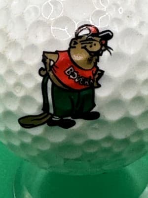 Titleist HP2 Distance Golf Ball #4 Bowery Cartoon Logo Collectible Vintage Art - Thumbnail 2