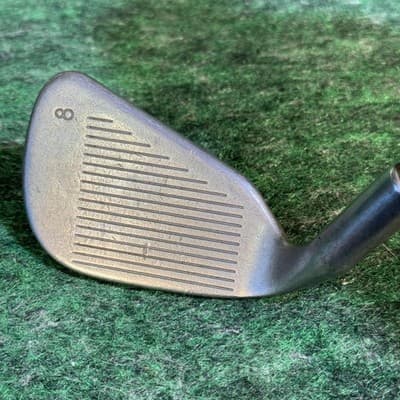 Vintage PING Eye+ 2 8 Iron Red Dot KT Steel Shaft Golf Club Single USA Karsten - Thumbnail 2