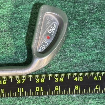Vintage Ping Eye 2+ 5 Iron Red Dot KT Steel Shaft Karsten Made in USA - Thumbnail 6
