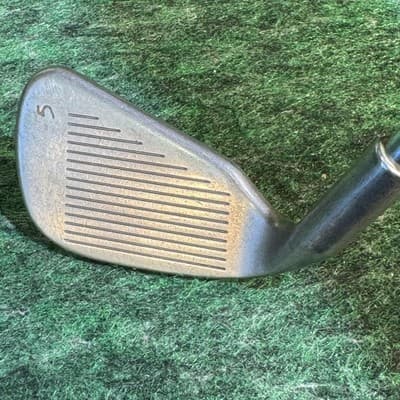 Vintage Ping Eye 2+ 5 Iron Red Dot KT Steel Shaft Karsten Made in USA - Thumbnail 2