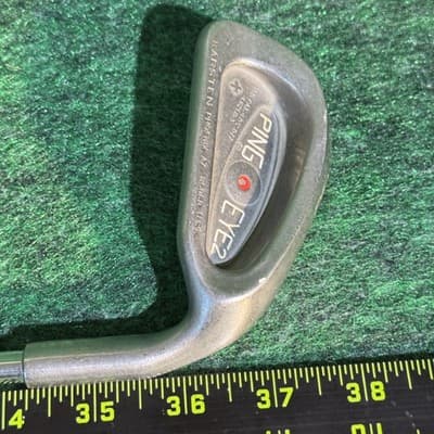 Vintage PING Eye+ 2 8 Iron Red Dot KT Steel Shaft Golf Club Single USA Karsten - Thumbnail 6