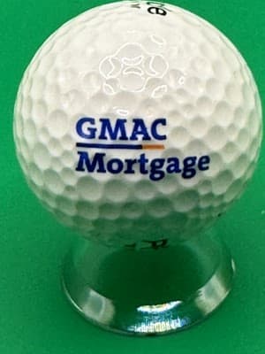 Pinnacle Titanium 4 Golf Balls Extreme Distance GMAC Mortgage Promo Collector Ra - Image 1