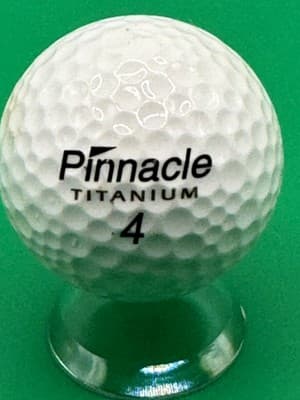Pinnacle Titanium 4 Golf Balls Extreme Distance GMAC Mortgage Promo Collector Ra - Thumbnail 3