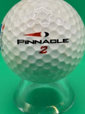 Vintage GM Canada Golf Ball Pinnacle 2 Gold Distance Logo Promo Collectible - Thumbnail 4